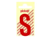 Pickup - Étiquette autocollante - 150 mm - Lettre S - rouge brillant