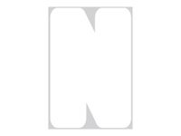 Pickup Déco Anna - Étiquette autocollante 60 mm - Lettre N - blanc