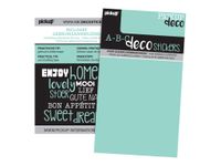 Pickup Déco Mila - Étiquette autocollante 60 mm - Lettre B - noir