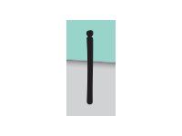 Pickup Déco Mila - Étiquette autocollante 60 mm - Lettre I - noir