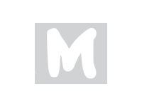 Pickup Déco Emma - Étiquette autocollante 70 mm - Lettre M - blanc