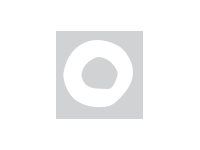 Pickup Déco Emma - Étiquette autocollante 70 mm - Lettre O - blanc