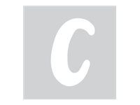 Pickup Déco Zoé - Étiquette autocollante 110 mm - Lettre C - blanc