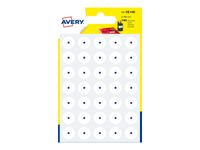 Avery - 140 Oeillets blancs - diamètre 13 mm
