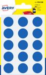 Avery - 90 Pastilles adhésives - bleu - diamètre 19 mm