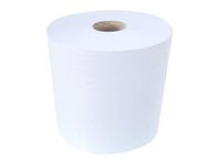 SIPINCO - Bobine d'essuyage 2 plis - 1000 feuilles - pack de 2