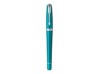 Parker Urban - Roller - encre noire - fin - corps bleu vibrant/argent