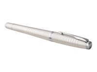 Parker Urban Premium - Stylo plume - encre bleue - moyen - corps perle