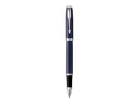 Parker IM - Stylo plume bleu - pointe fine