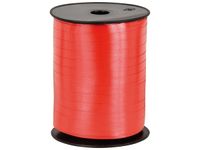Logistipack - Bolduc brillant - ruban d'emballage 7 mm x 500 m - rouge