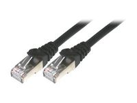 MCL Samar - câble réseau RJ45 CAT 6 F/UTP - 50 cm - noir