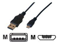 MCL Samar - câble USB 2.0 type A (M) vers micro USB type B (M) - 2 m