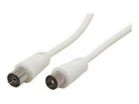 MCL Samar - rallonge de câble d'antenne 9,5mm (M)/(F) - 2,5 m