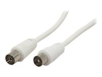 MCL Samar - rallonge de câble d'antenne 9,5mm (M)/(F) - 10 m