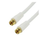 MCL Samar - câble HQ pour antenne satellite type F (M) - 3 m