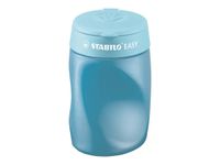 STABILO Easysharpener - Taille crayon - 3 trous - pour gaucher - bleu