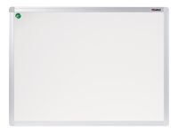 DAHLE - Tableau blanc émaillé 100 x 200 cm - magnétique - cadre alu renforcé