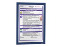 DURABLE DURAFRAME - Soporte de documentos - para A4 - doble cara - azul oscuro (paquete de 2)