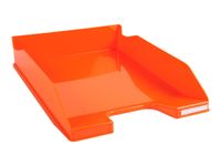 Exacompta COMBO Glossy - Corbeille à courrier orange