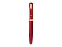 Parker Sonnet - Stylo plume rouge laqué - pointe moyenne