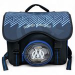 Quo Vadis - Cartable scolaire - Olympique de Marseille - Toile (polyester) - 2 compartiment(s) - Avec bretelles et poignée