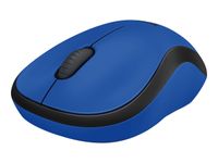 Logitech M220 - souris sans fil silencieuse - bleu