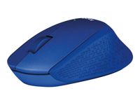 Logitech M330 - souris sans fil silencieuse - bleu