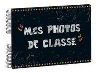 Exacompta - Album photo à spîrales "Mes photos de classes" 32 x 22 cm - 50 pages