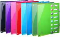 Exacompta Iderama - Trieur polypro 8 positions - disponible dans différentes couleurs