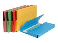 Exacompta Forever - 5 Chemises de poche - A4 - pour 200 feuilles - couleurs assorties