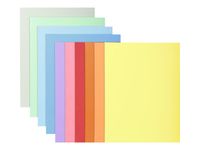 Exacompta Super 210 - 10 Chemises - 210 gr - couleurs assorties
