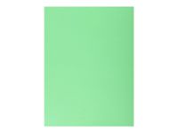 Exacompta Super 210 - 50 Chemises 1 rabat - 210 gr - vert