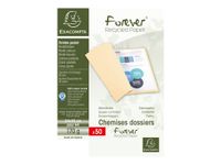 Exacompta Forever 180 - 50 Chemises - 170 gr - pour 200 feuilles - rouge
