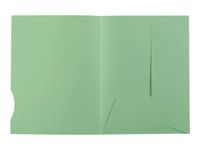 Exacompta Super 210 - 50 Chemises 2 rabats - 160 gr - couleurs assorties