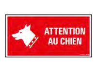 Pickup - Panneau de signalisation - 300 x 150 mm - Attention au chien