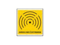 Pickup - Pictogramme - Surveillance électronique - 150 x 150 mm