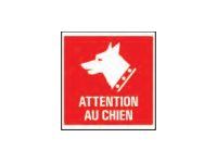 Pickup - Pictogramme - Attention au chien - 150 x 150 mm
