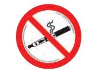Pickup - Pictogramme rond - Interdiction de vapoter - 150 mm