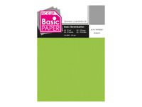 Pickup - Carton de lin - A4 (210 x 297 mm) - 215 g/m² - 10 feuilles - vert gazon