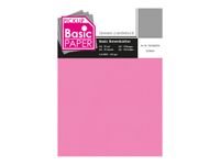 Pickup - Carton de lin - A4 (210 x 297 mm) - 215 g/m² - 10 feuilles - cyclamen