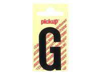 Pickup - Étiquette autocollante - 90 mm - Lettre G - noir mat