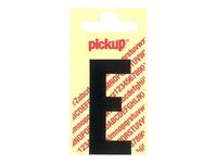 Pickup - Étiquette autocollante - 150 mm - Lettre E - noir mat
