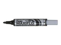 Pentel MAXIFLO - Marqueur effaçable - pointe ogive large - noir