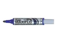 Pentel MAXIFLO - Marqueur effaçable - pointe ogive large - bleu