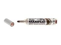Pentel MAXIFLO - Marqueur effaçable - pointe ogive large - marron