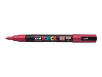 Posca - Marqueur peinture pointe fine - rouge foncé