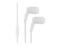BIGBEN Kit main libre - Ecouteurs filaire avec micro - intra-auriculaire - blanc 