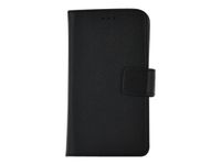 Bigben - Etui Folio universel pour smartphone - Taille M - noir