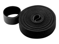 JPC Easy Scratch - Ruban Fermeture velcro - 2 cm x 2.5 m - noir