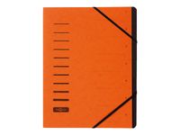 Pagna Office - Trieur à fenêtres 7 positions - orange